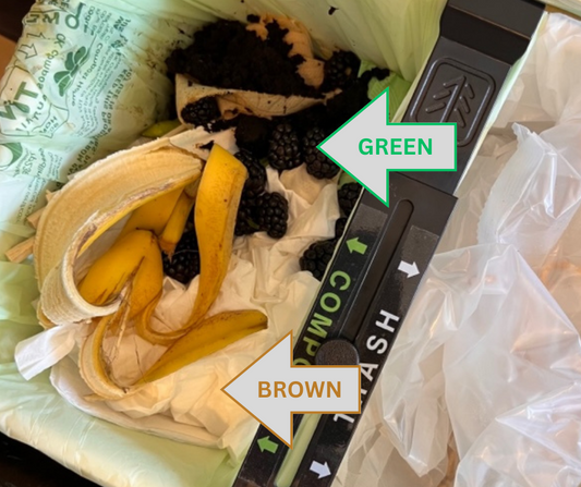 A Balancing Act: Green and Brown Kitchen Compost Collection