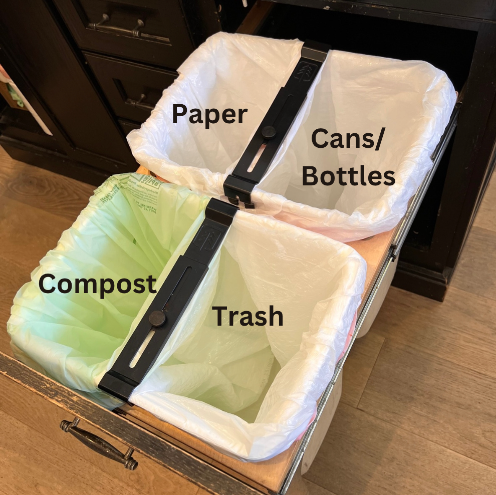 ECO-SORTER Bundle - Trash can divider kit
